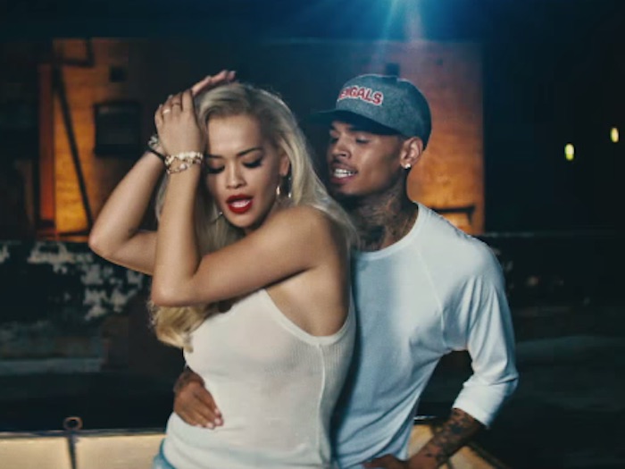 Chris Brown Rita Ora video