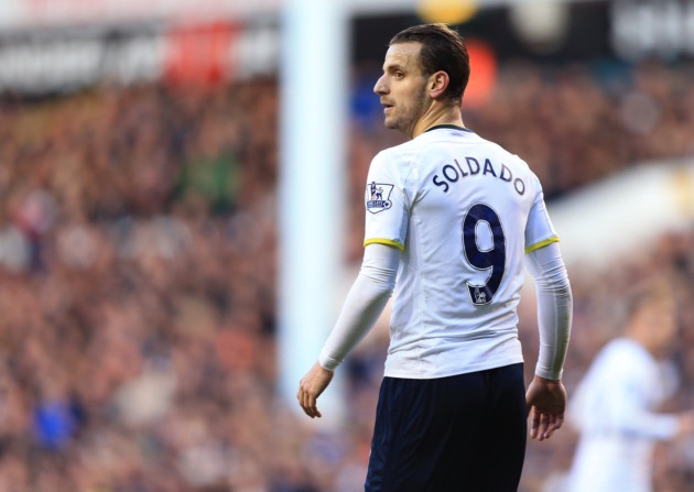 Roberto Soldado scored just five goals for Spurs last season with only one of them coming in the Premier League