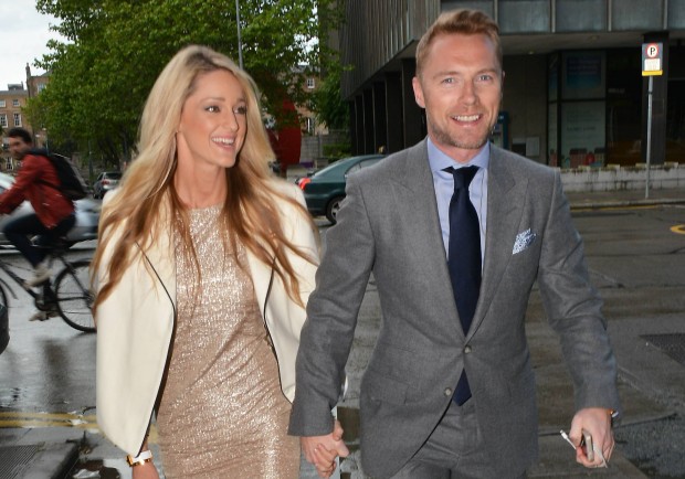 Ronan Keating and girlfriend Storm steal the spotlight at VIP dinner