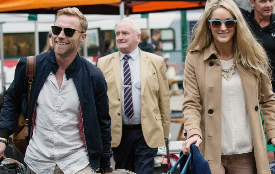 Ronan Keating weds Storm Uechtritz at Scottish estate