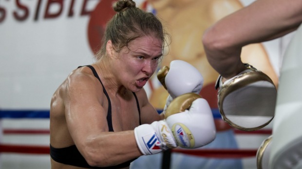 Ronda Rousey is preparing to teach Bethe Correira a big lesson in Rio