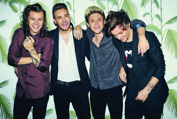 SONY    
     FUTURE One Direction are putting past scandals behind them