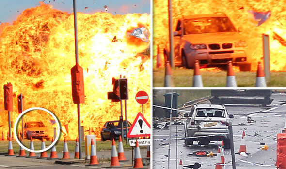 Fighter jet in airshow that crashed into busy main road 'likely' killed 11 people