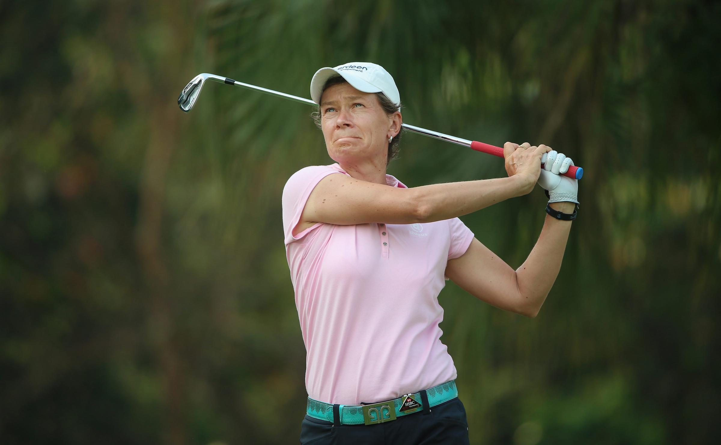 Safe pair of hands Catriona Matthew's experience helped earn the Scot a Solheim Cup wild card