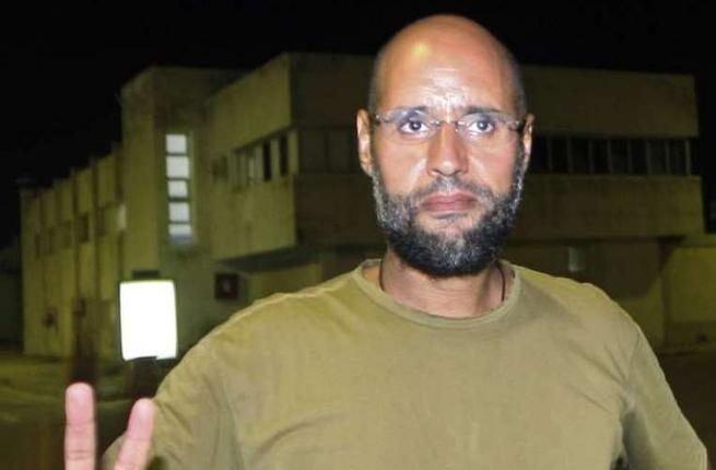 Saif-al Islam was sentenced to death for committing war crimes during the 2011 uprising