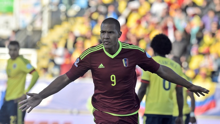 Salomon Rondon scored 20 times for Zenit St Petersburg last season