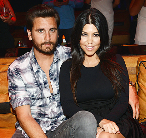 Scott Disick and Kourtney Kardashian