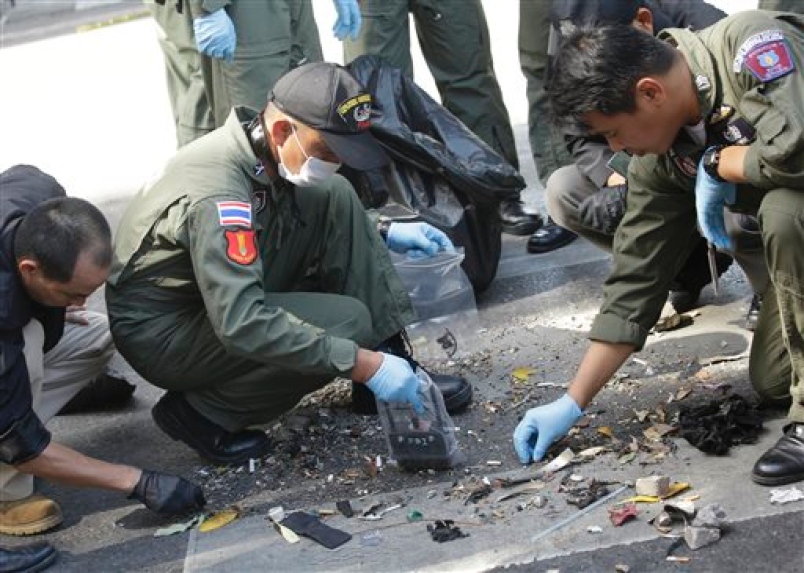 2nd Bangkok explosion hits pier; police say there are no injuries