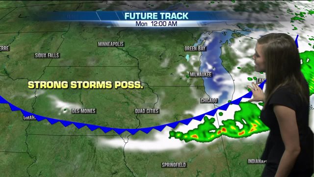 Seeing a few storms tonight some could turn severe