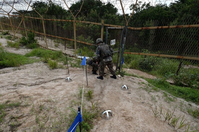 UN: North Korea laid mines that hurt troops