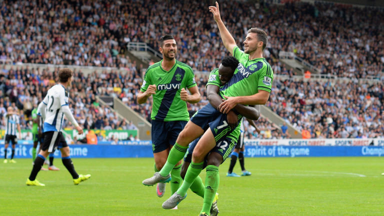 Shane Long helped Southampton claim a share of the spoils at Newcastle