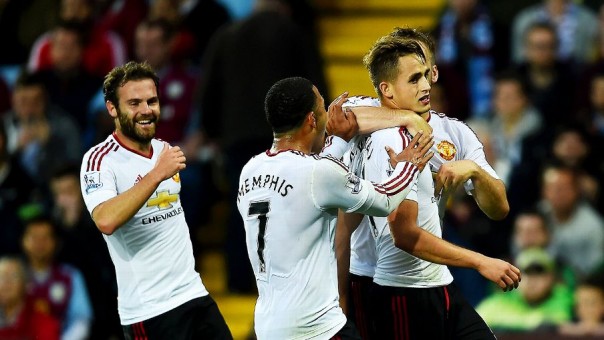 Manchester United beat Aston Villa