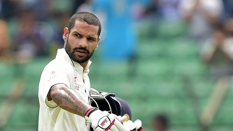 Shikhar Dhawan will not play in the final two Tests of the series after suffering a hairline fracture in his right hand