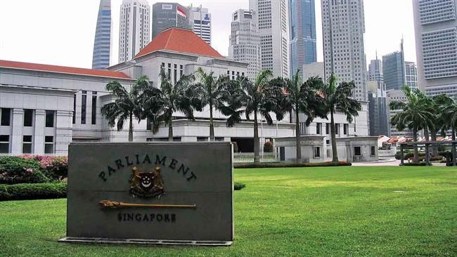 File image of Singapore parliament