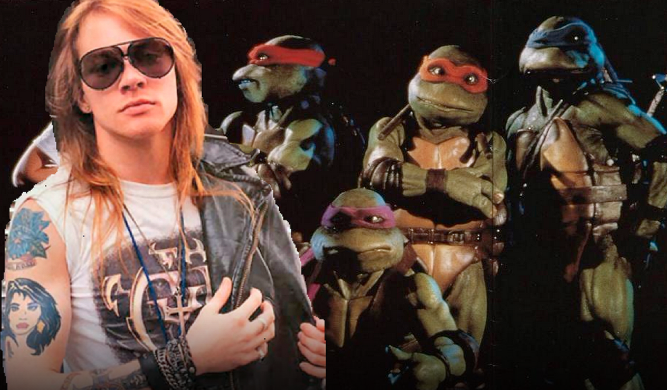 Axl Rose turtles