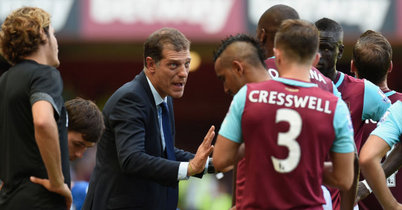 Slaven Bilic Feeling the heat