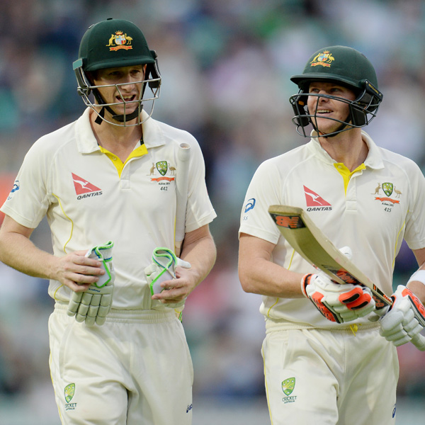 Smith hits century Australia 3767 at lunch on Day 2PPP Focus