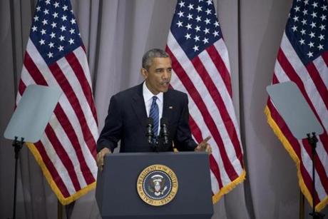 President Obama discussed the Iran nuclear deal at American University in Washington