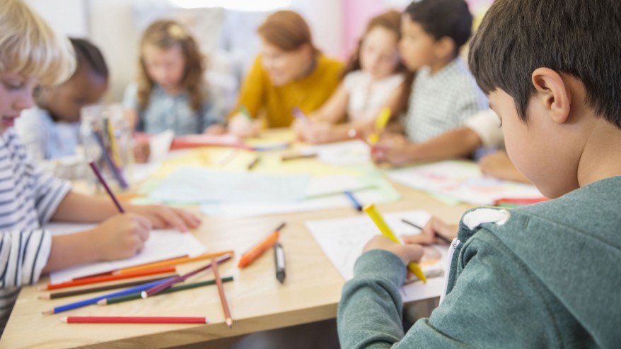 Students in an art class. GETTY IMAGES  Caiaimage  Robert Daly