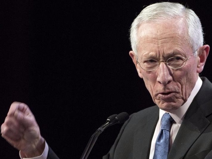 U.S. Federal Reserve Vice Chair Stanley Fischer addresses The Economic Club of New York in New York