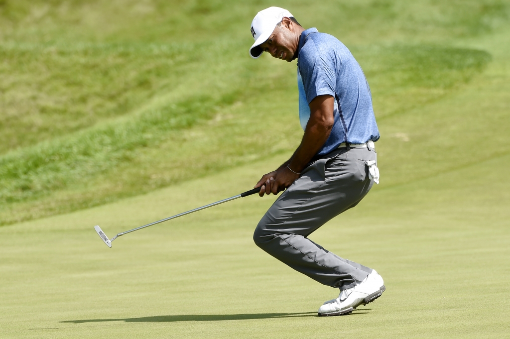 Tiger Woods just hit a new low after missing the cut at the PGA Championship