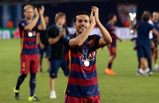 Video: Man United target Pedro scores winner on Barcelona farewell to settle