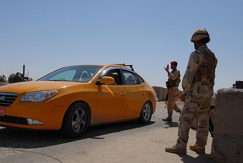 Northeastern Iraq checkpoint