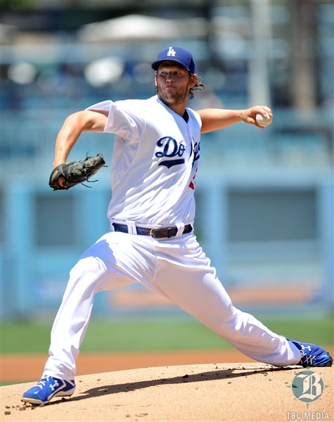 USA Today Sports   Dodgers starting pitcher Clayton Kershaw pitches the first inning against the Angels at Dodger Stadium