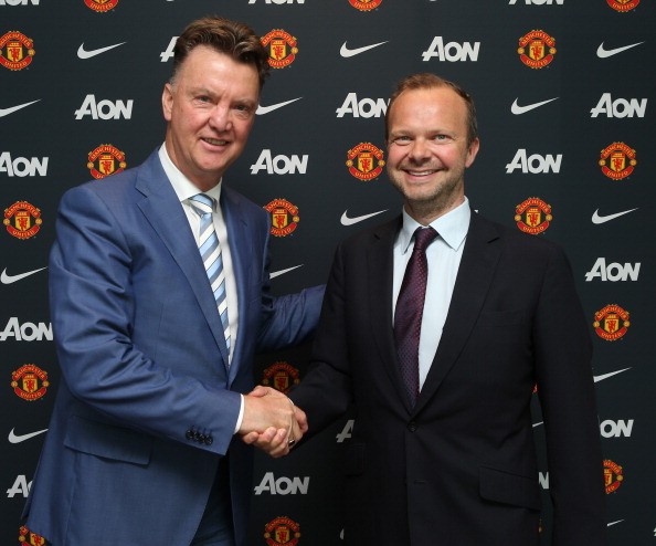 United boss Van Gaal denies claims of a rift between himself and Ed Woodward