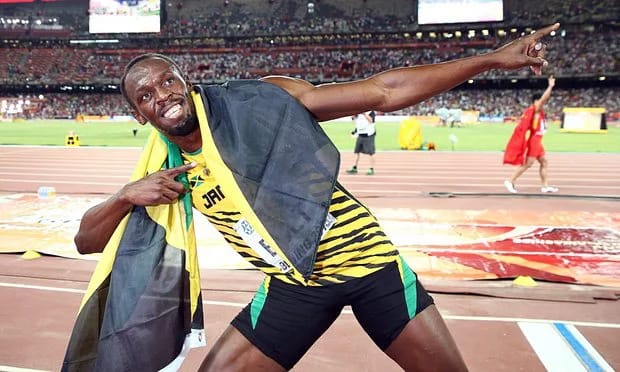 Usain Bolt put an injury plagued season behind him to beat Justin Gatlin to gold at the World Athletics Championships in Beijing