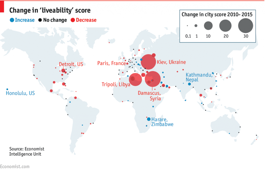 Calgary is fifth most liveable city in the world