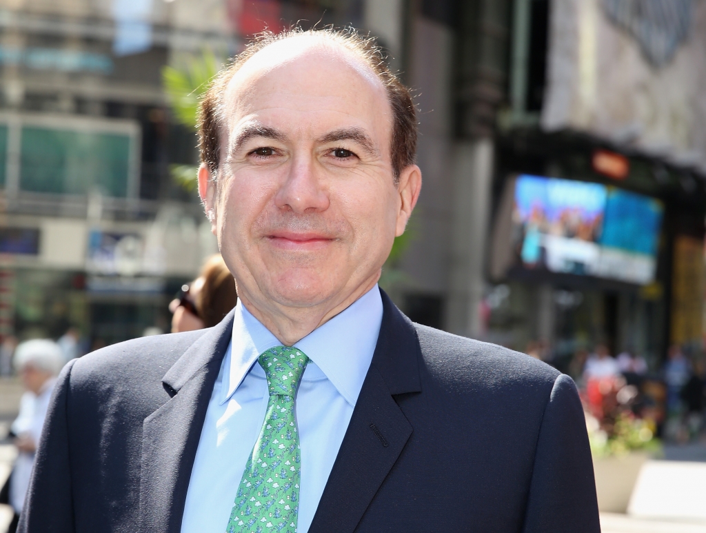 NEW YORK NY- JUNE 10 CEO and President of Viacom Philippe Dauman rings the NASDAQ Opening Bell at NASDAQ Market Site