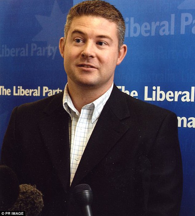 There is no evidence Damien Mantach who has admitted to stealing $1.5 million from his party's coffers over four years in the lead up to the state election in 2014 he was the one who signed up to the Ashley Madison site