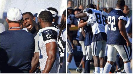 Video Dez Bryant punches a teammate