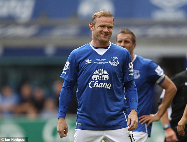 Wayne Rooney was delighted with the reception he received at Goodison Park on his Everton comeback