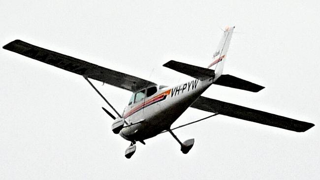 Flying feat... The light aircraft crashed near Seville airport in south-western Spain. P