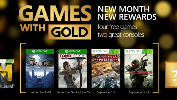 September Games with Gold