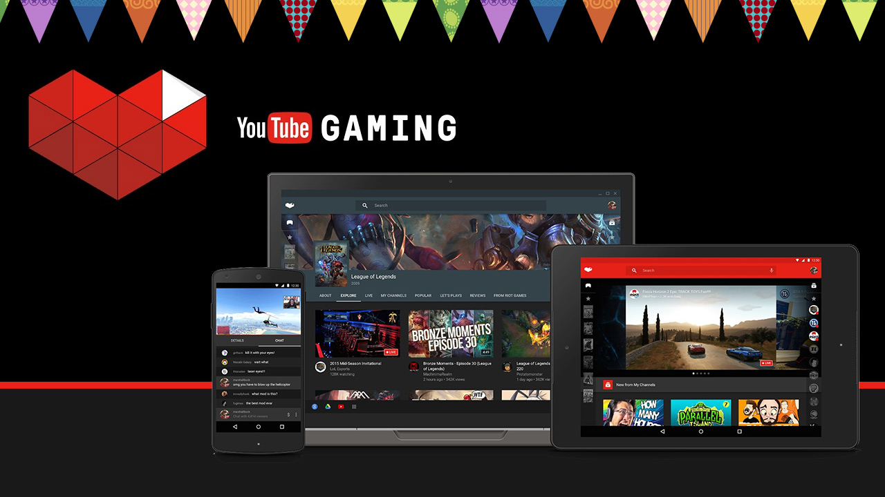 Gamers Celebrate As You Tube Gaming Finally Arrives