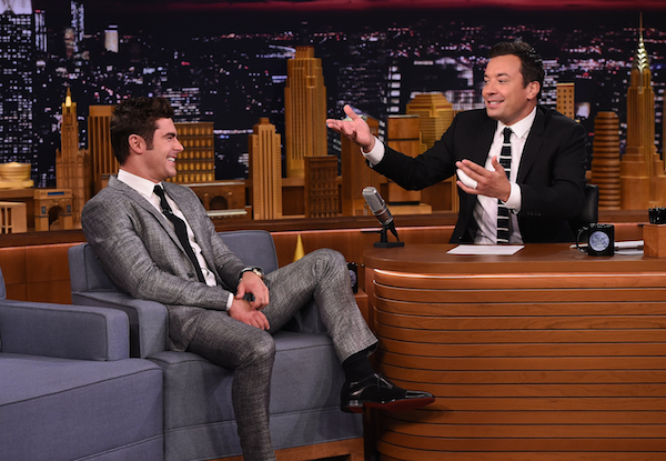 Zac Efron Plays Egg Russian Roulette With Jimmy Fallon, Recalls Coming Face-to