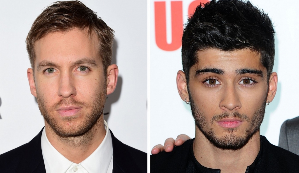 Zayn Malik and Calvin Harris in Twitter spat over Taylor Swift Spotify royalties