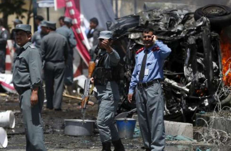 Car bomb near Kabul airport causes casualties-officials