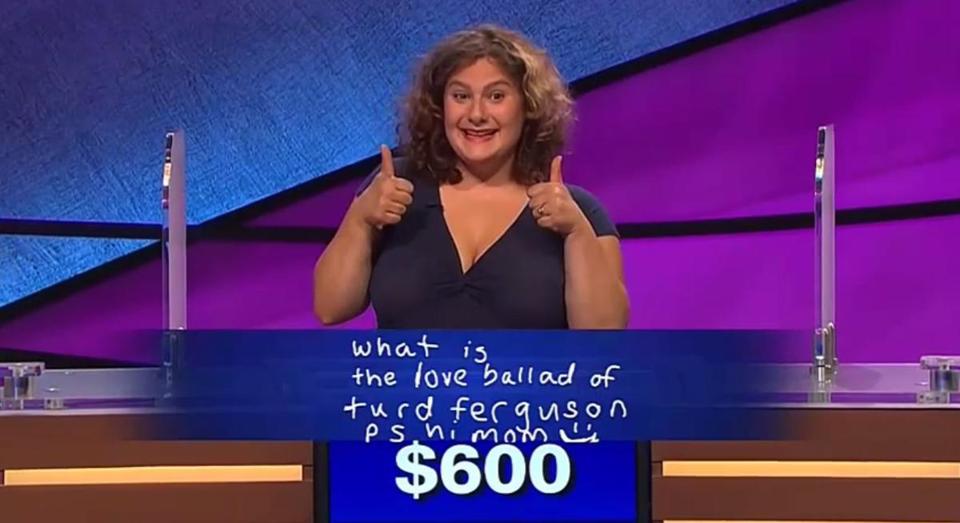 This 'Jeopardy!' Contestant Really Made Alex Trebek Say 'Turd Ferguson' (Video)