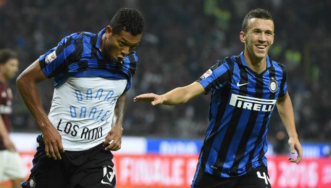 Fredy Guarin scored his 15th Serie A goal