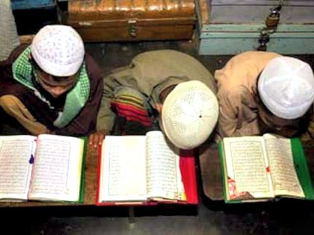 Boys Study Koran AP