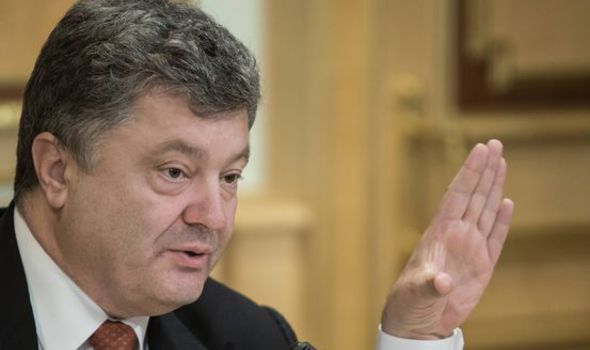 Ukraine’s president Petro Poroshenko