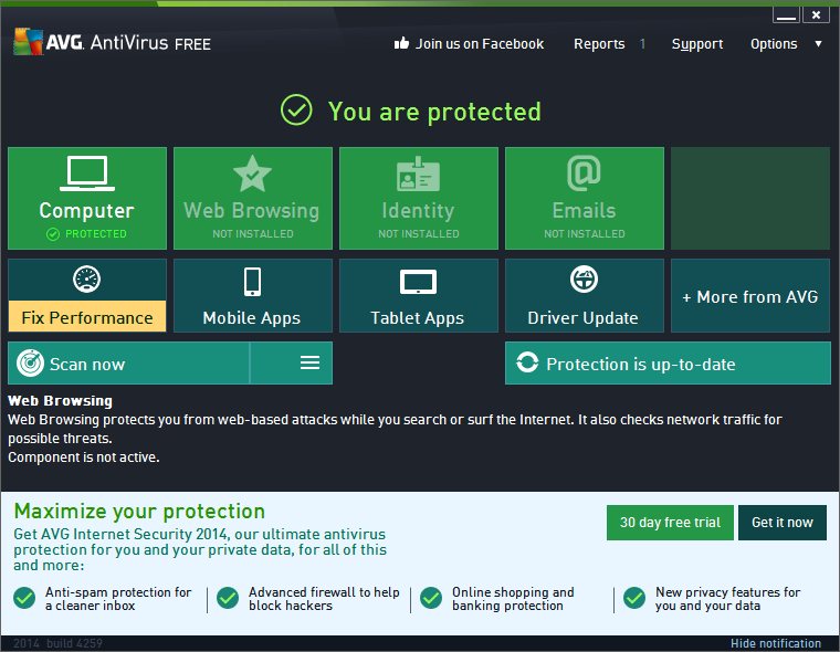 AVG Screenshot 3