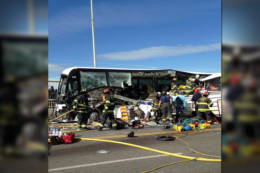 Students in the North Seattle College International Program were involved in a fatal crash on the Aurora Bridge Thursday morning