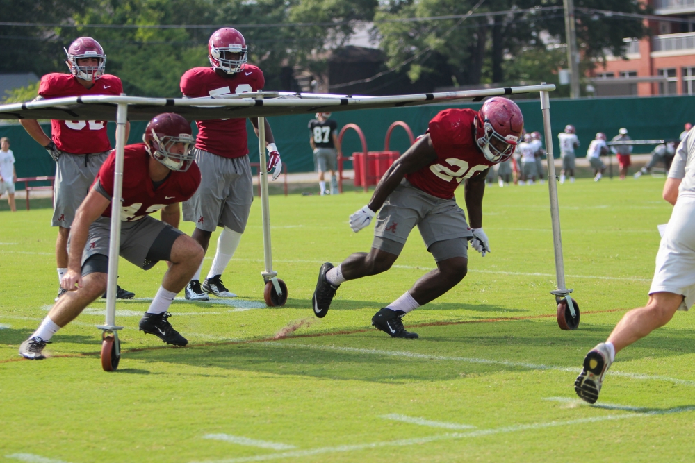 Alabama is ready to take on Wisconsin on Saturday Sept. 5. CW | Layton Dudley