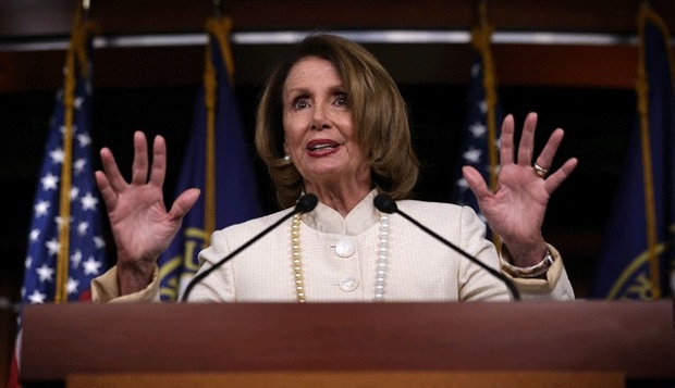 Nancy Pelosi at July news conference in DC