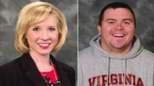 Alison Parker and Adam Ward